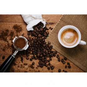 Tasse et Grains de Café