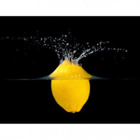 Citron Plongé Dans l'Eau Splash