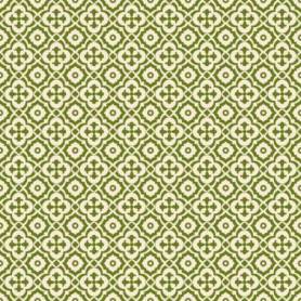 Motif Carreaux de Ciment Kaki