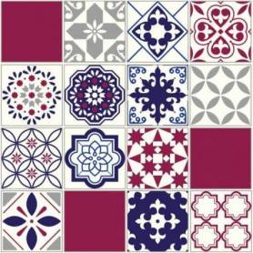 Carreaux de ciment Vintage Rose
