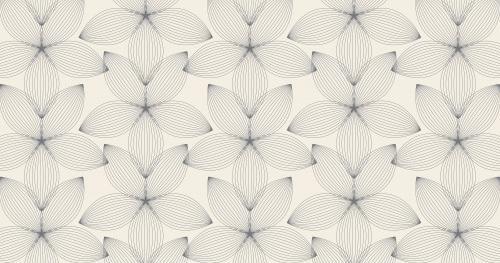 Motif floral élégant